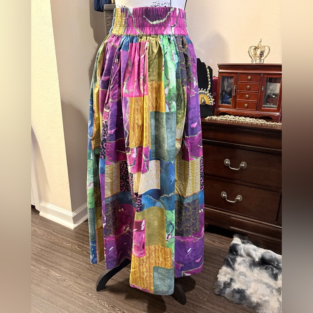 Sassy Jones Purple Gem Maxi Skirt